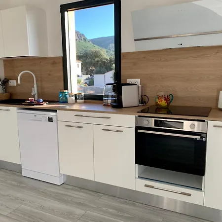 Apartamento 3 Etoiles Pietra Gemina - De Vacances, Au Calme, Avec Piscine Calenzana