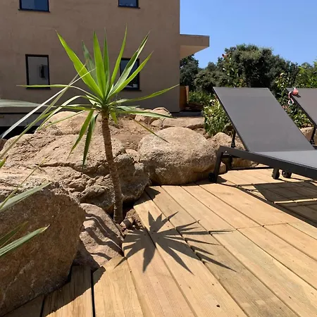 3 Etoiles Pietra Gemina - De Vacances, Au Calme, Avec Piscine Lägenhet Calenzana